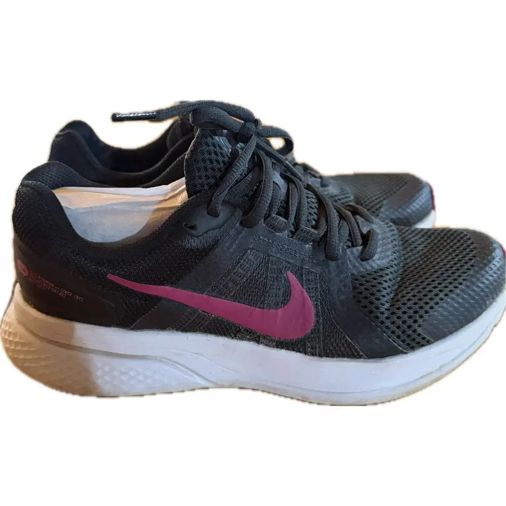 Nike Run Swift 2 Women's Running Shoes Black/Pink Size‎ 9